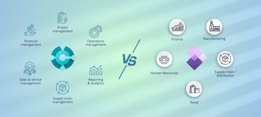 What's the difference between Business Central and Dynamics 365 Finance and Operations