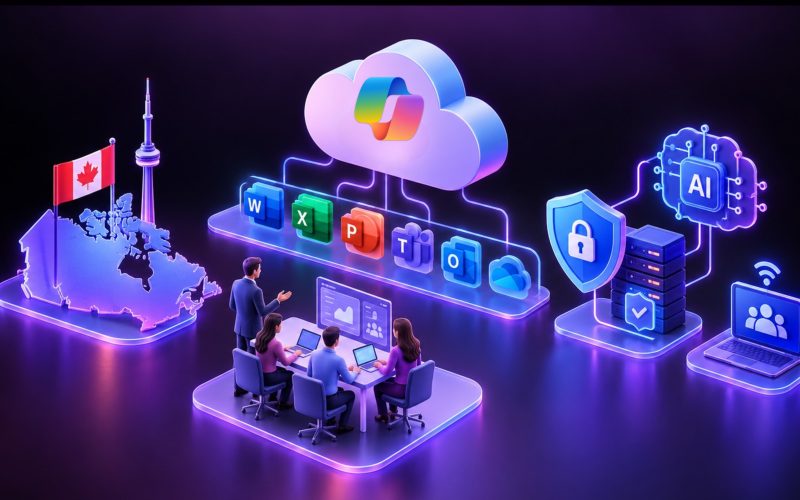 Microsoft 365 Consulting Services in Canada: Building a Secure, Connected, and AI-Ready Workplace